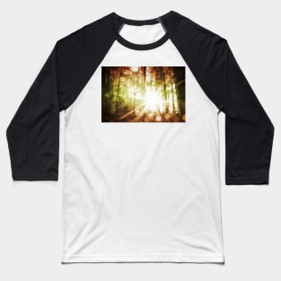 Woodland Sunburst Baseball T-Shirt